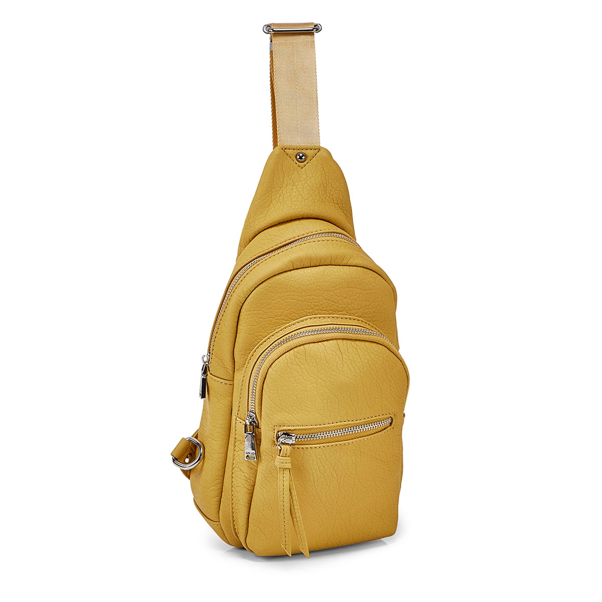 mustard yellow sling bag