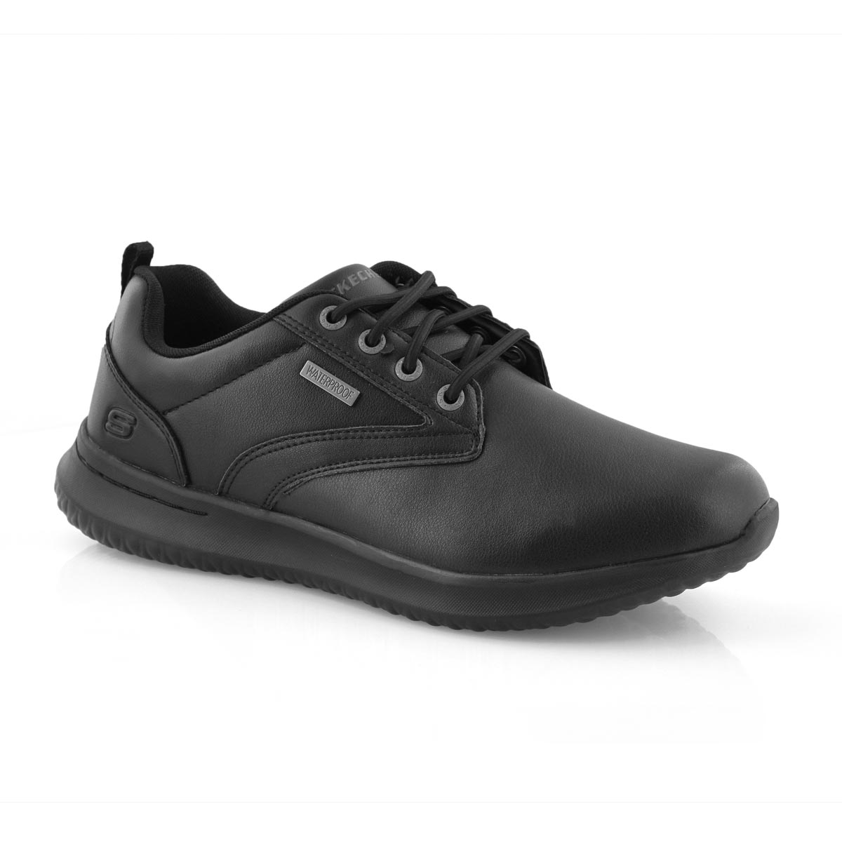 Skechers Men's ANTIGO black waterproof sneake | SoftMoc.com