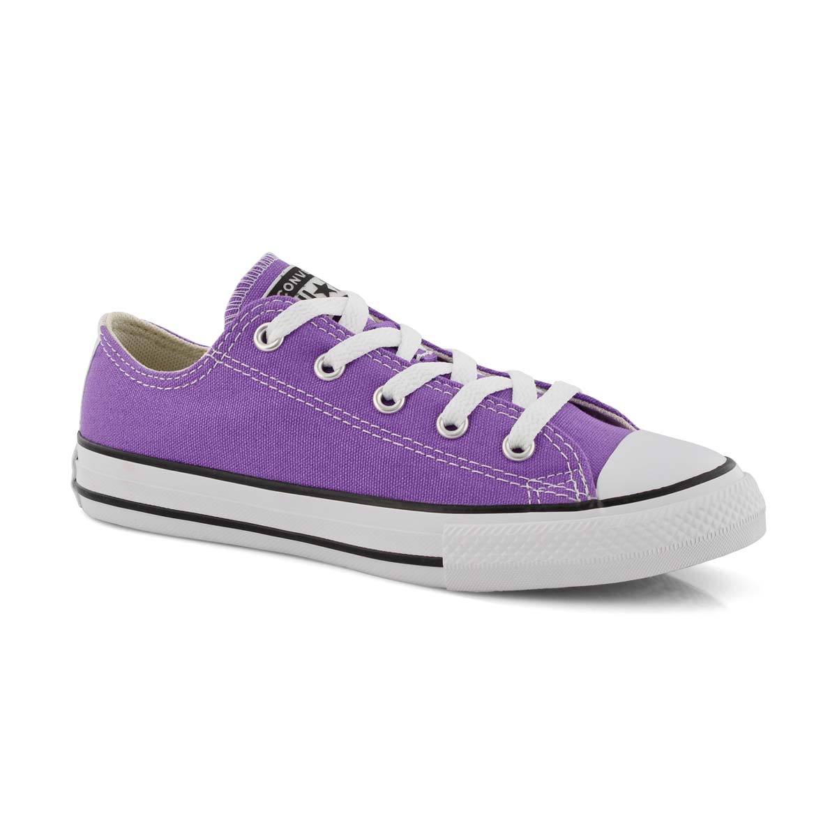 converse enfant violet