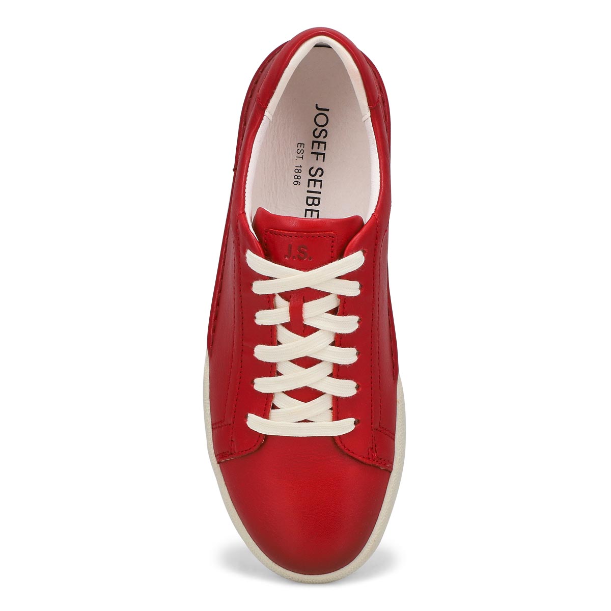 Womens Claire 01 Lace Up Sneaker - Hibiscus Red