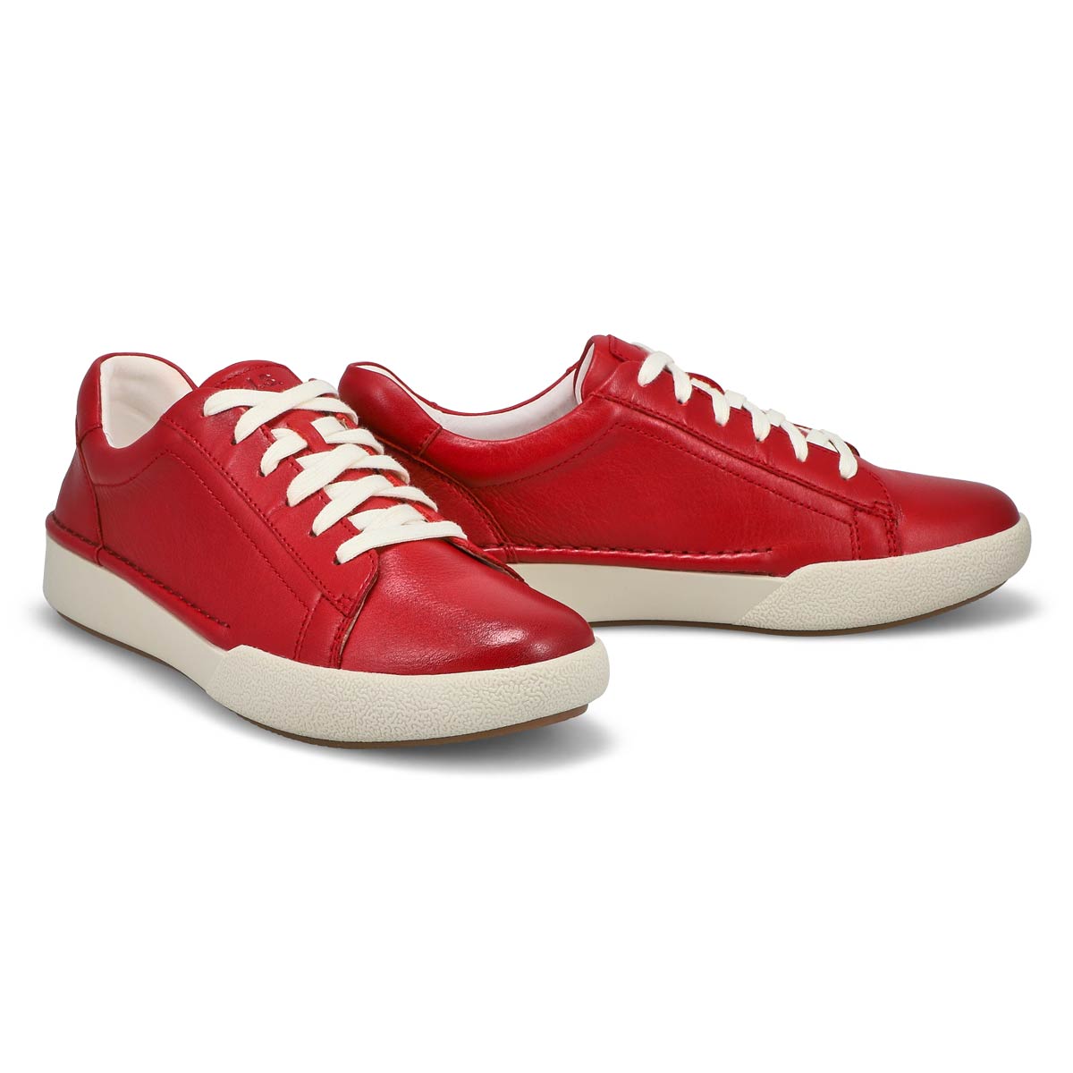 Womens Claire 01 Lace Up Sneaker - Hibiscus Red