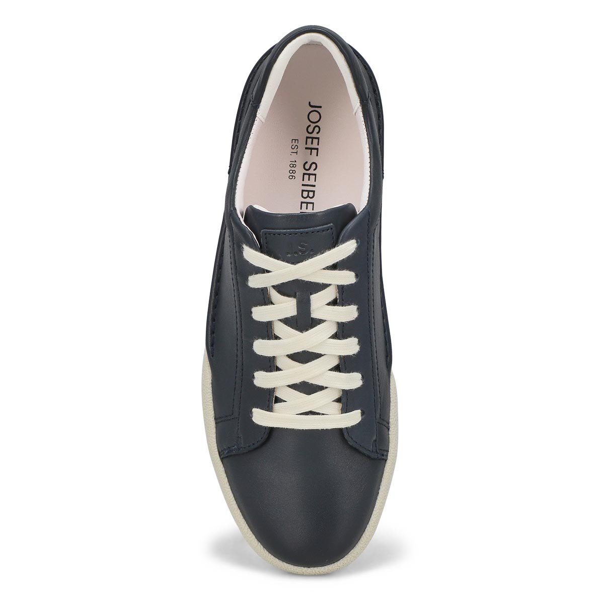 Womens Claire 01 Lace Up Leather Sneaker - Indigo