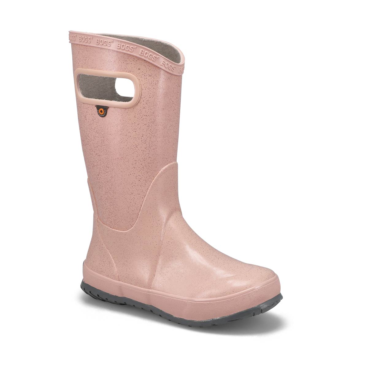 Bogs, Botte de pluie GLITTER, or rose, filles