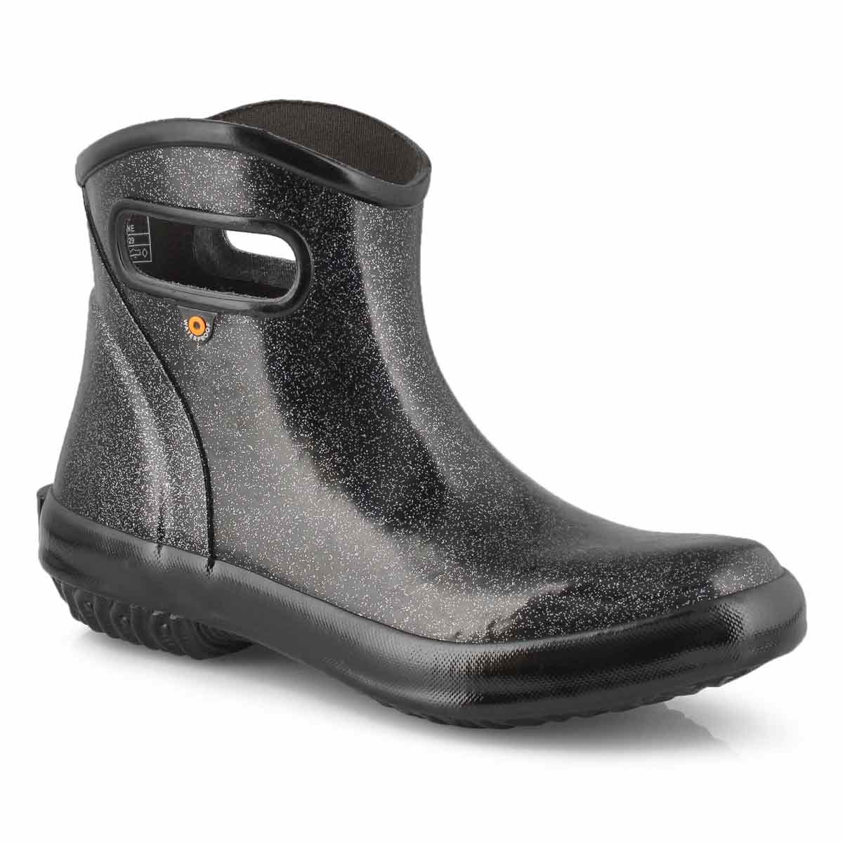 low rain boots