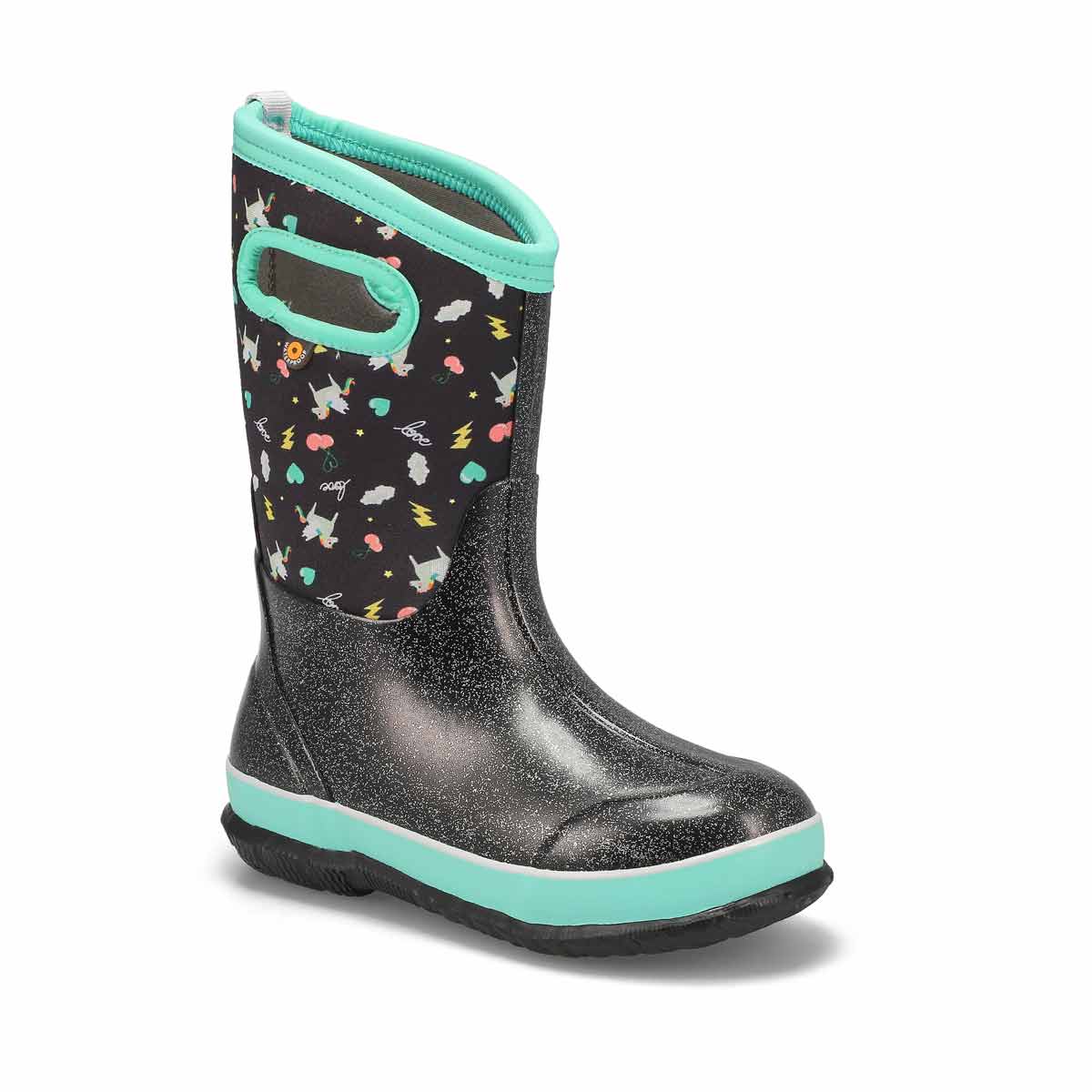 Bogs, Bogs, Botte d'hiver imperméable CLASSIC PEGASUS, filles