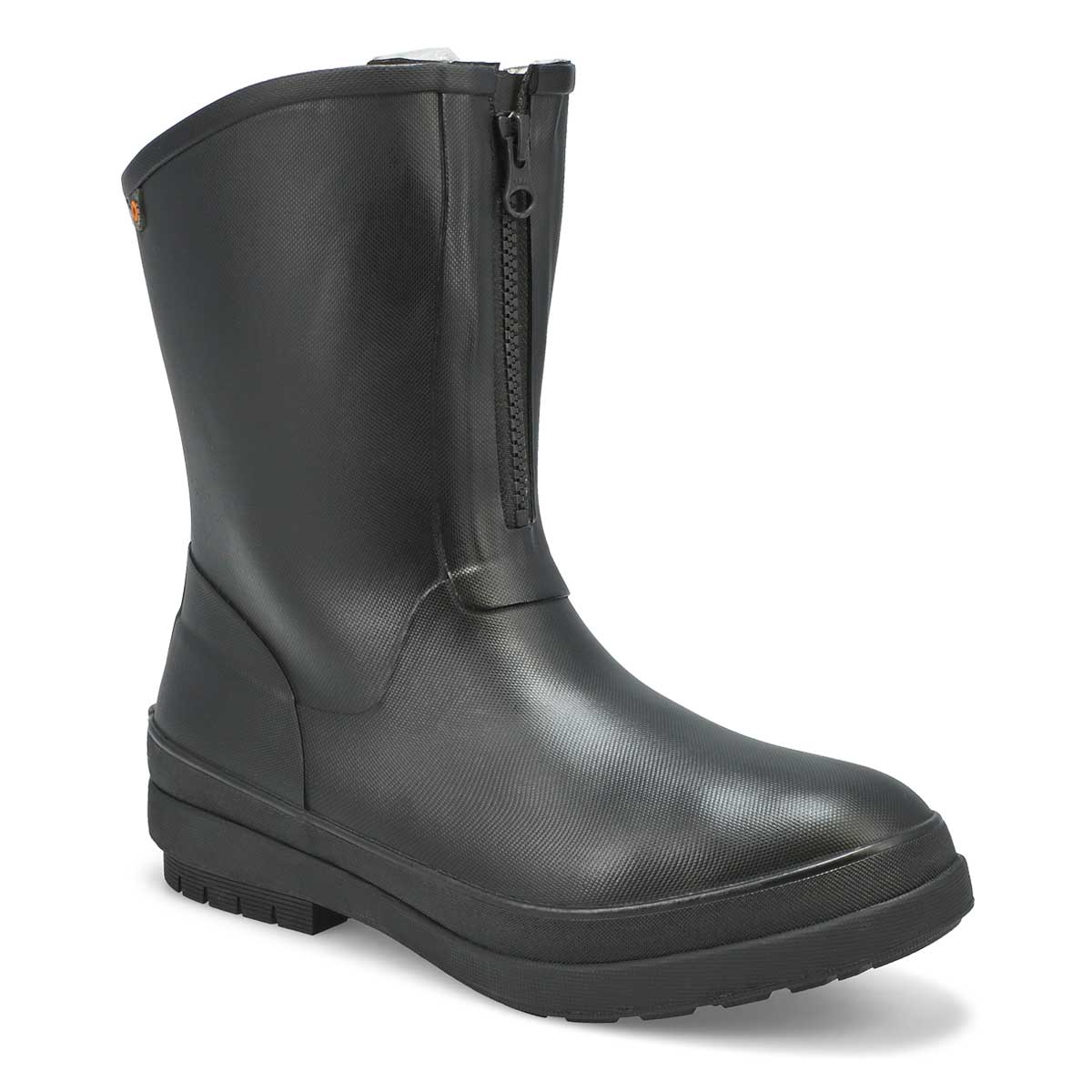 Bogs, Bogs, Botte imperméable AMANDA PLUSH II ZIP, noir, femmes