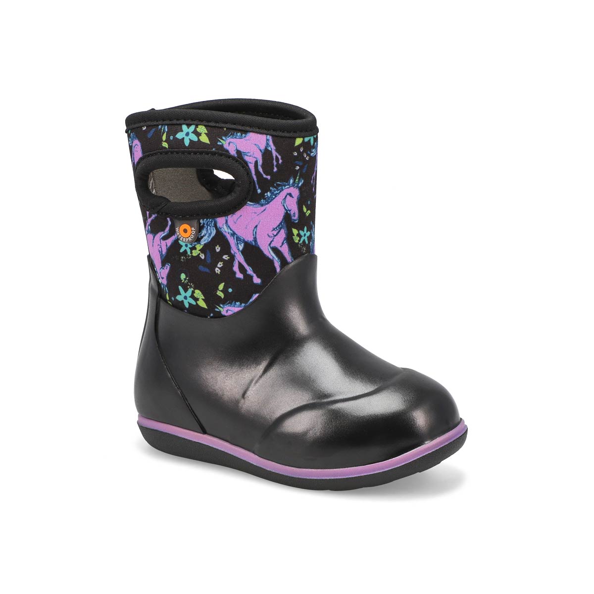 Bogs, Infants' Classic Unicorn Awesome Boot - Black