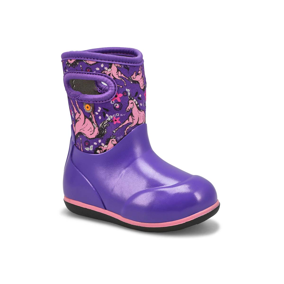 Bogs, Botte CLASSIC UNICORN AWESOME, violet, bébés