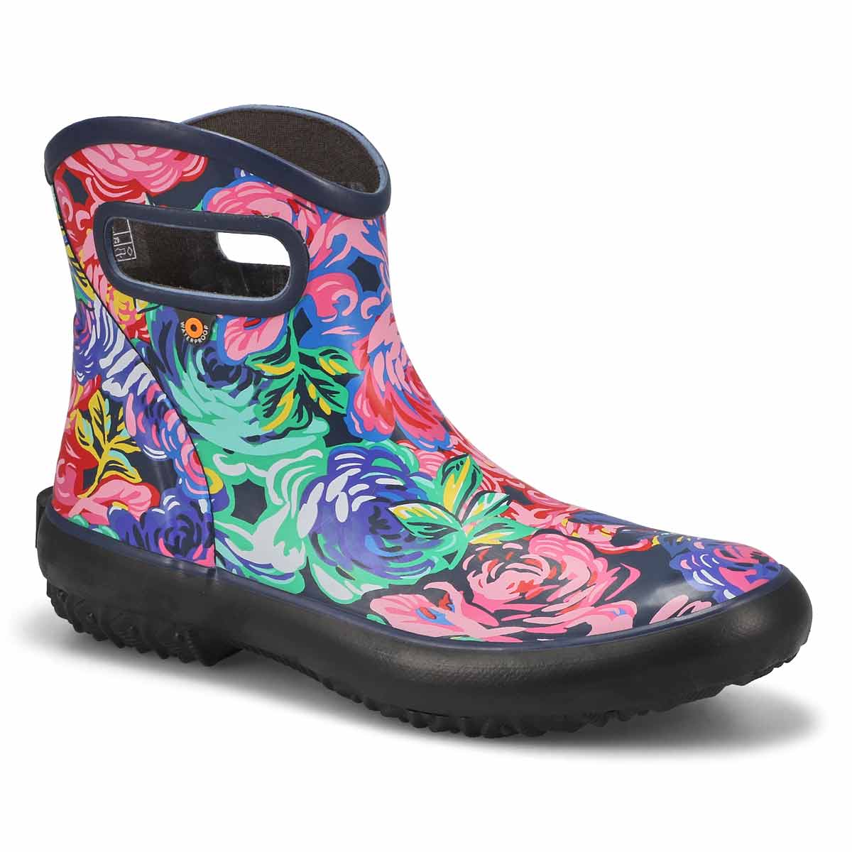 Bogs, Bogs, Botte de pluie PATCH ANKLE, rose multi, femmes