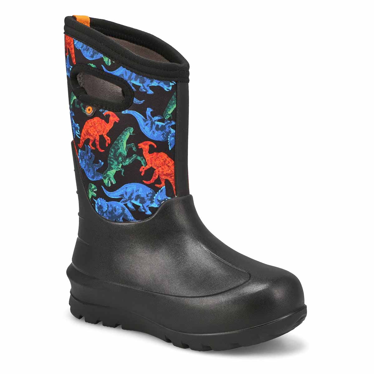 Bogs, Botte imperméable NEO CLASSIC REAL DINO, noir multi, garçons