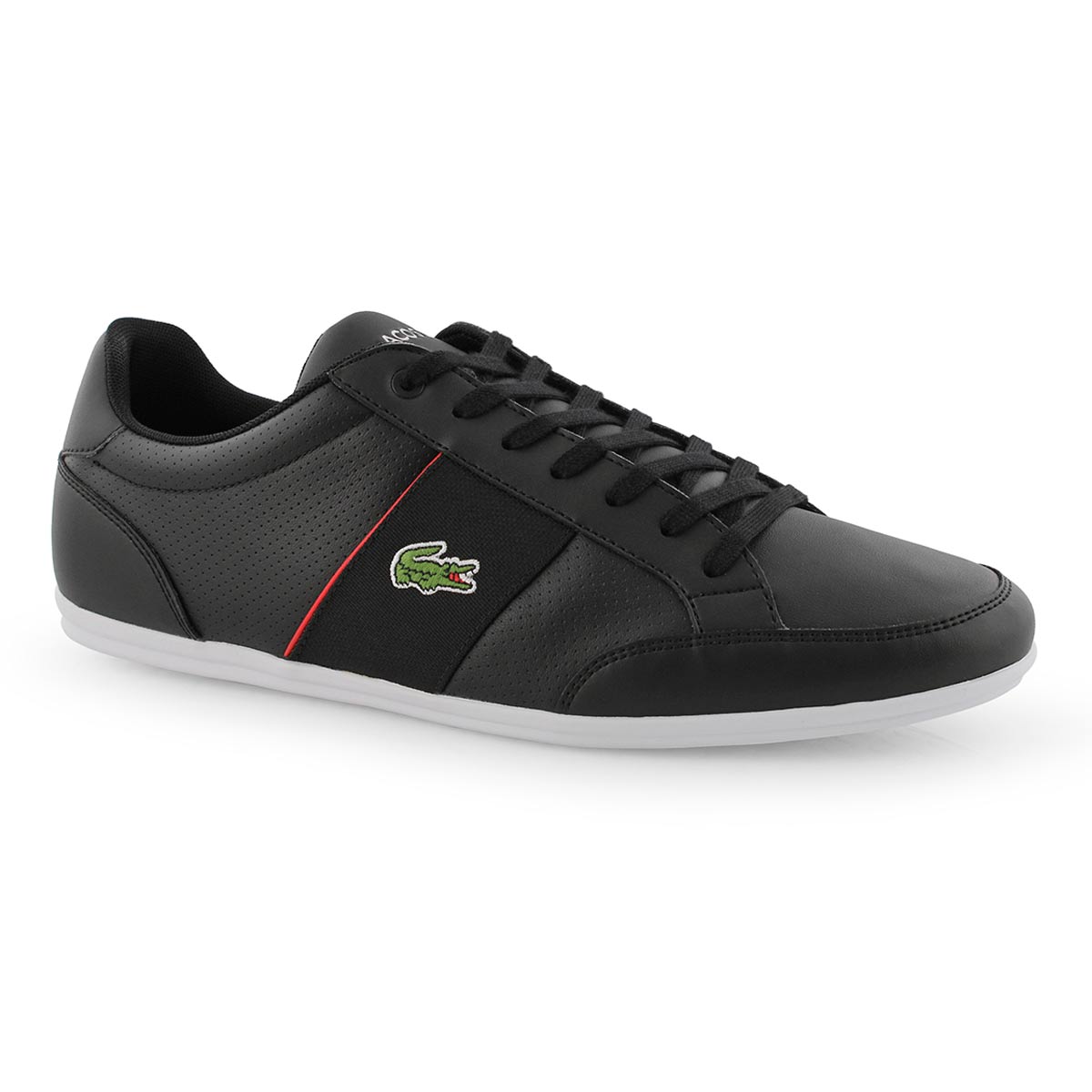 lacoste black and red shoes - 59% OFF 