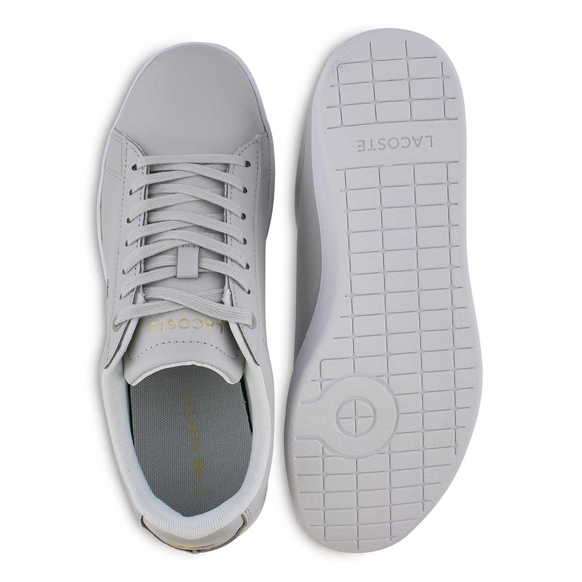 Lacoste Womens HYDEZ 119 2 P grey gold fashion sneakes Coquitlam Centre