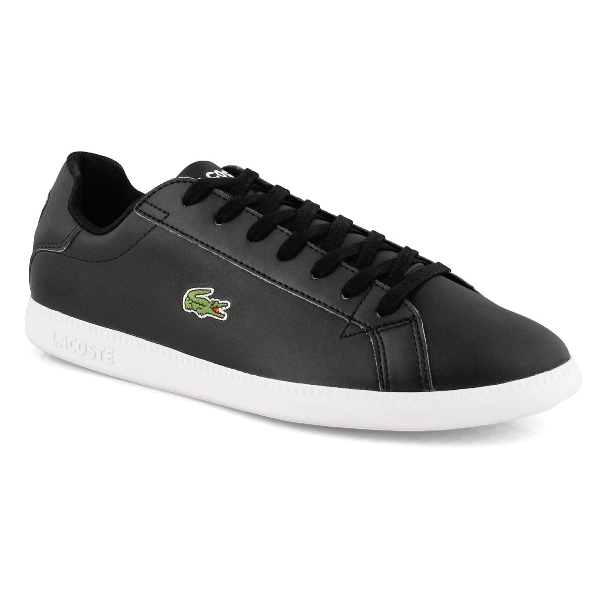 lacoste mens white sneakers