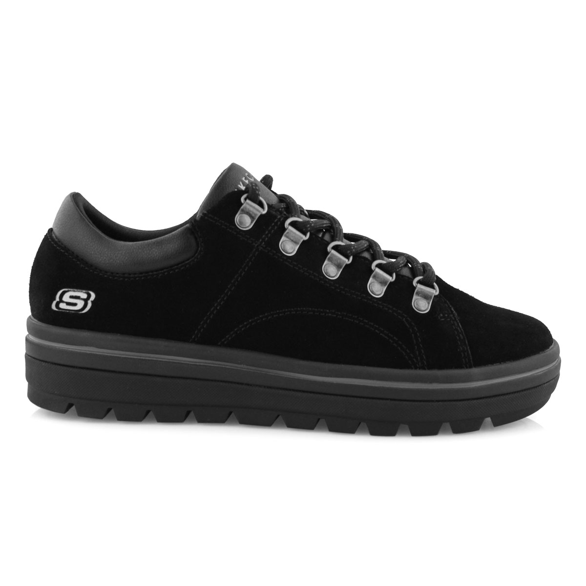 skechers street cleat black