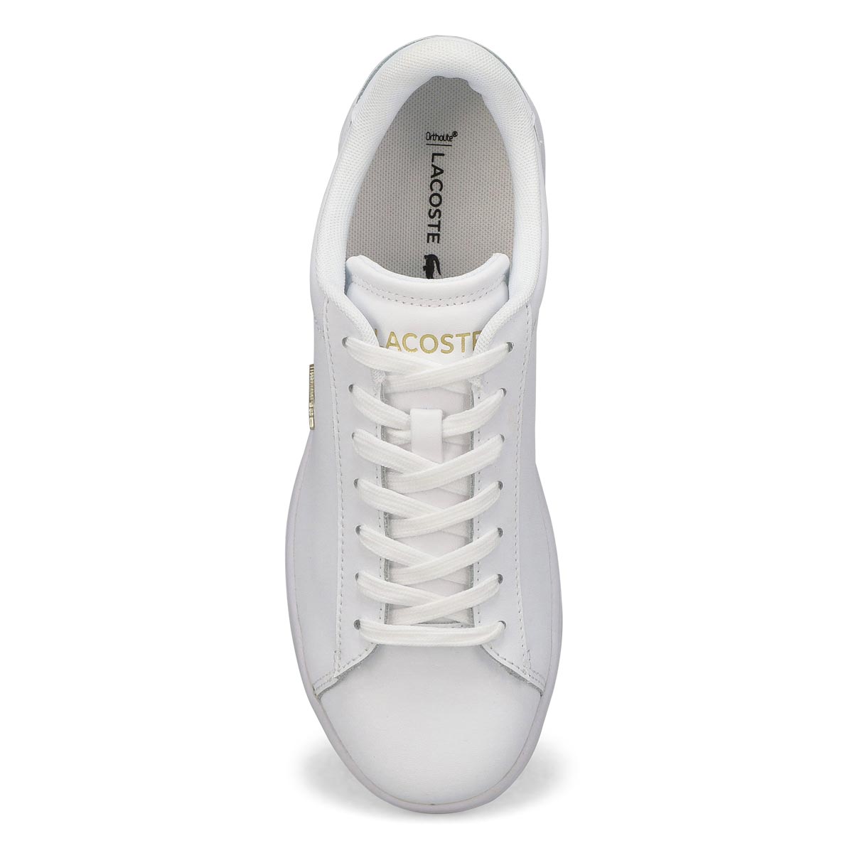 Womens  Carnaby Set Leather Sneaker - White/Gold