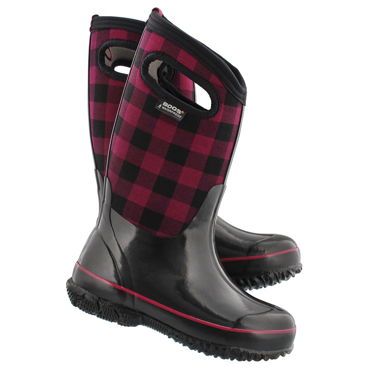 Bogs Girls' Classic Buffalo Plaid Tall Waterproof Winter Boot | eBay