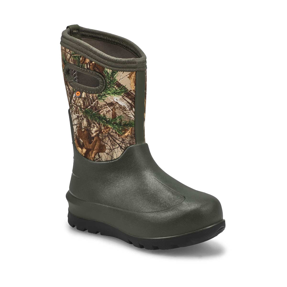 Bogs, Botte imperméable NEO-CLASSIC REAL TREE, camouflage, garçons