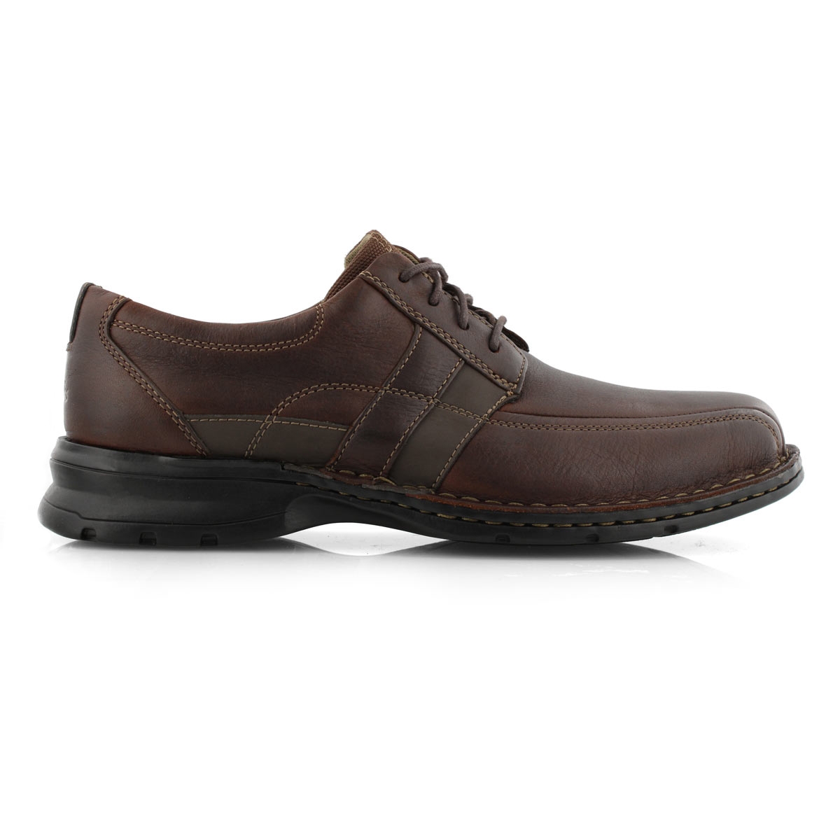 Clarks Men's Espace Casual Oxford - Brown | SoftMoc.com