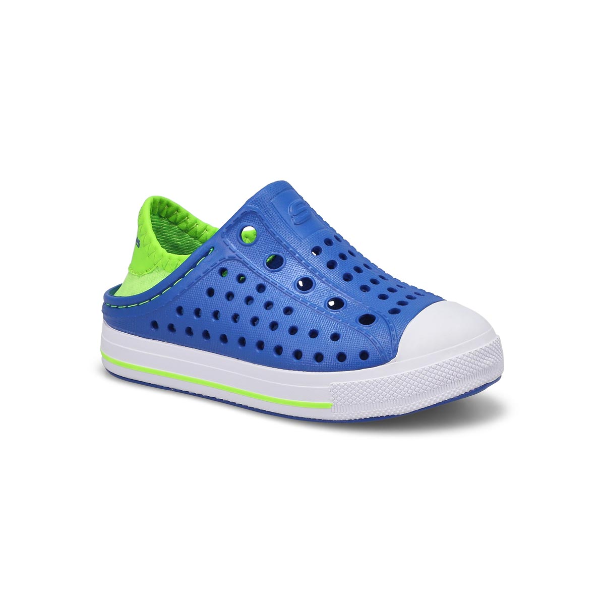 Skechers, Infants' Guzman Steps AquaSurge Sneaker - Blue Lime