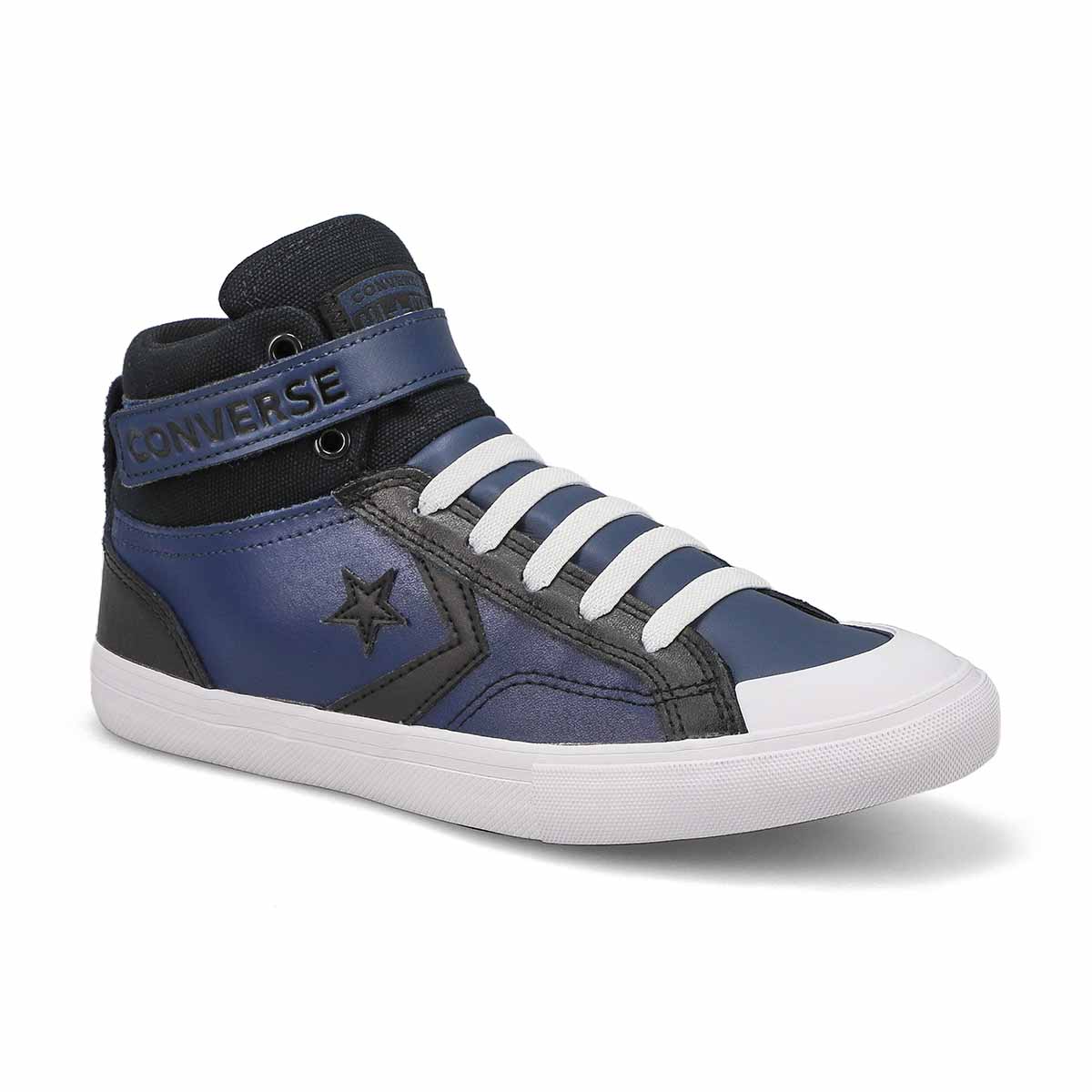 Converse, Baskets hautes PRO BLAZE STRAP HI TOP, marine noir blanc, garçons