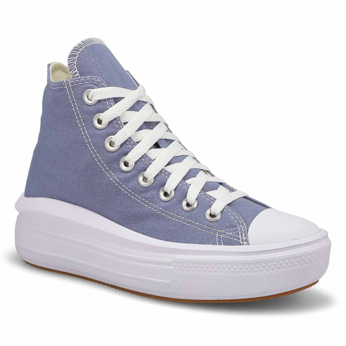 Converse, Converse, Women's Chuck Taylor All Star Move Hi Top Platform Sneaker - Thunder White