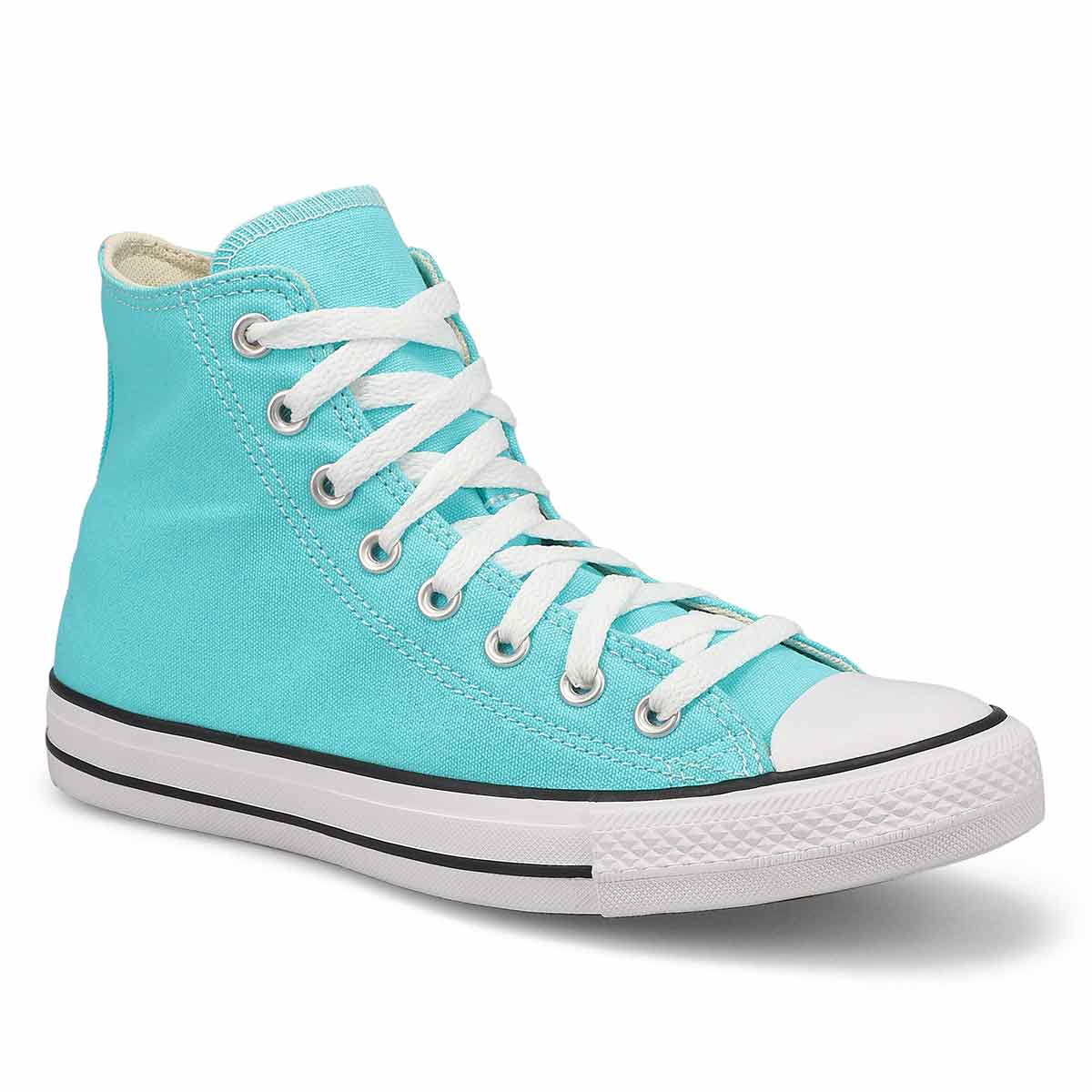 Converse, Baskets hautes CHUCK TAYLOR ALL STAR HI TOP, cyan double, femmes