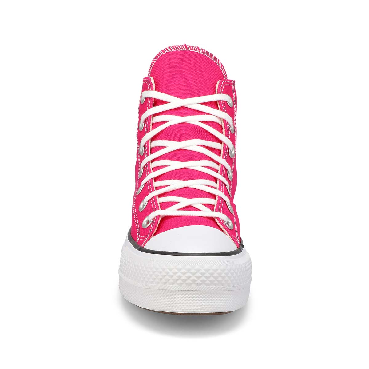 Womens Chuck Taylor All Star Lift Hi Top Platform Sneaker - Cerise Pink/White/Black