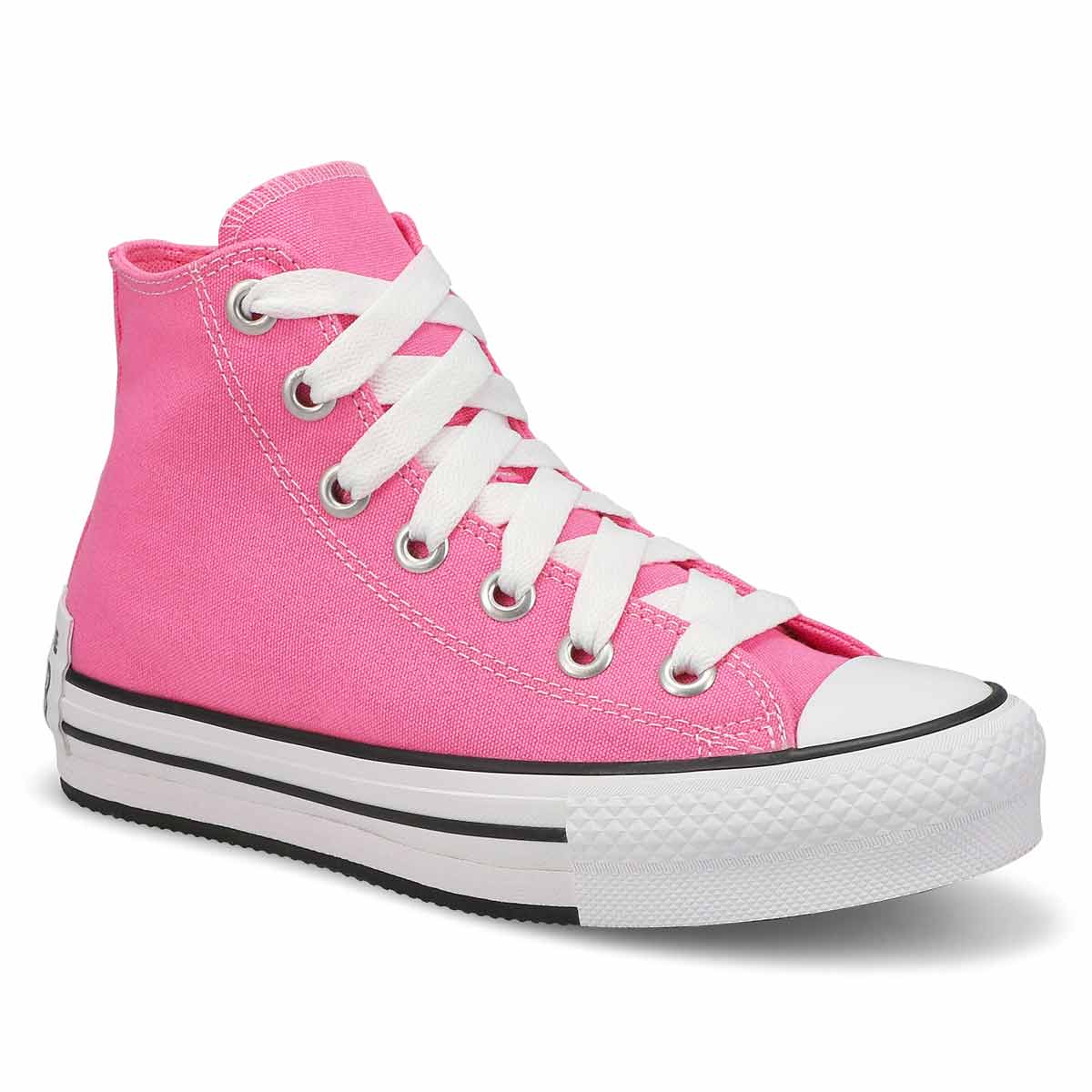 Girls Chuck Taylor All Star Eva Lift Sketch Platform Sneaker  - Pink/White/Black