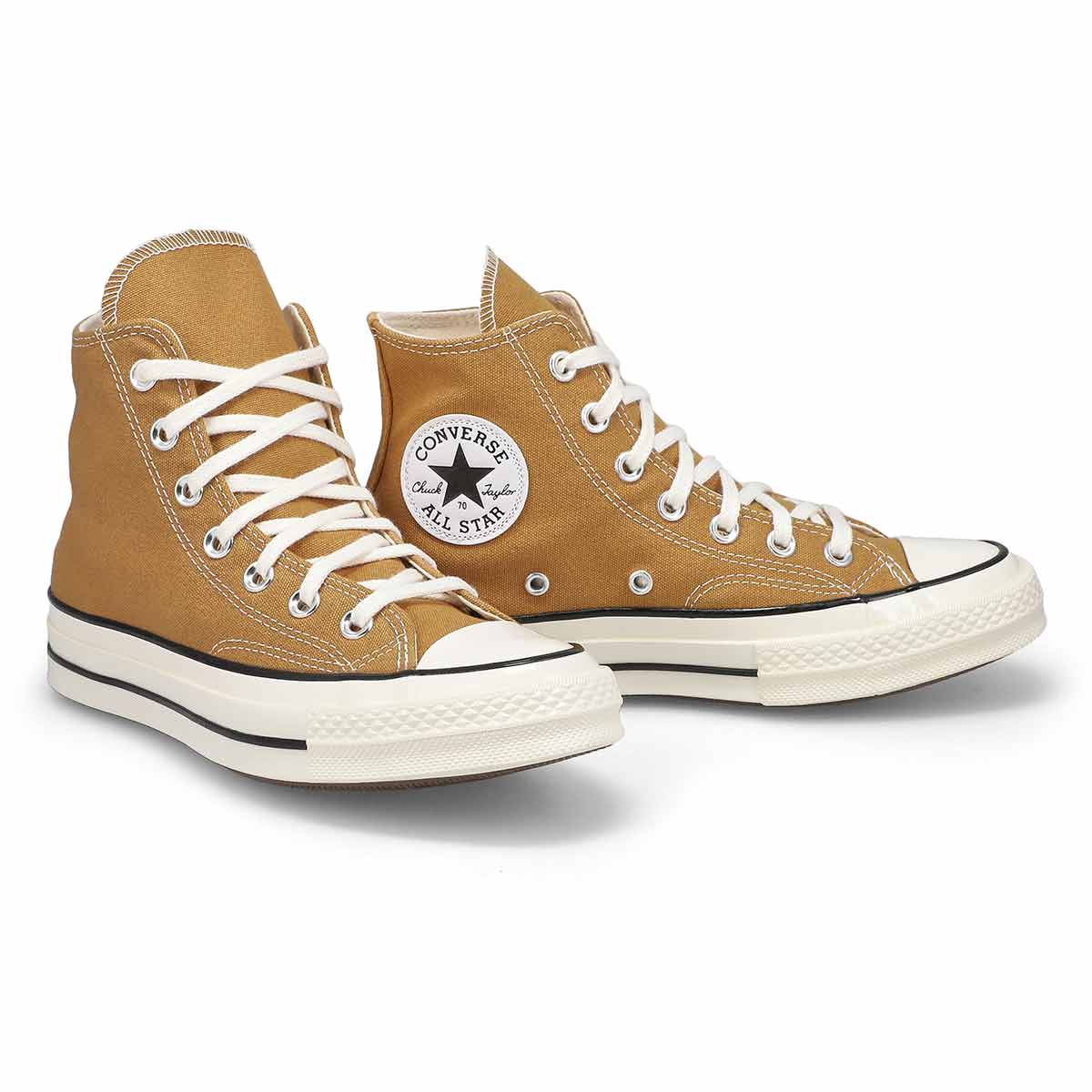 Womens Chuck 70 Hi Top Sneaker - Toadstool Tan/Egret/Black