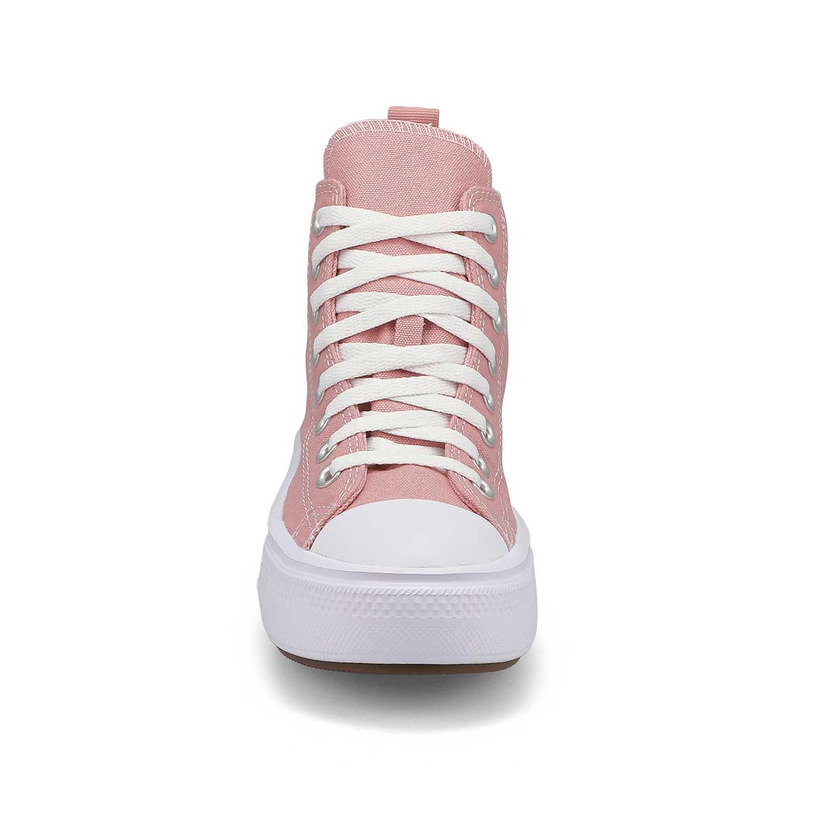 Girls Chuck Taylor All Star Move Hi Top Platform Sneaker - Static Pink/White/Black