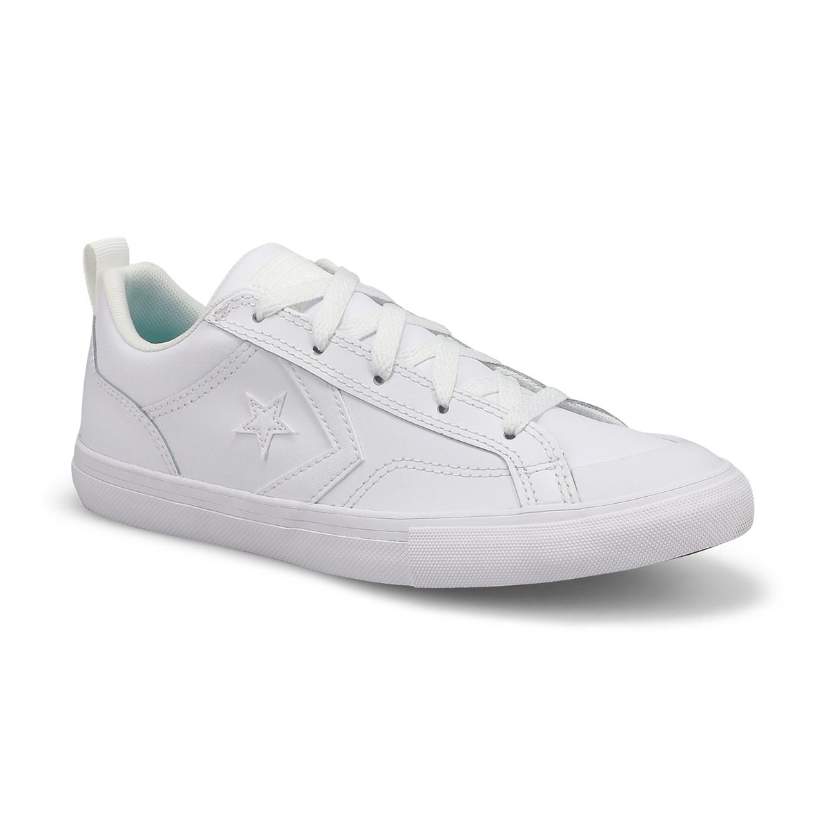 Converse, Baskets en cuir PRO BLAZE LEATHER, blanc blanc, garçons