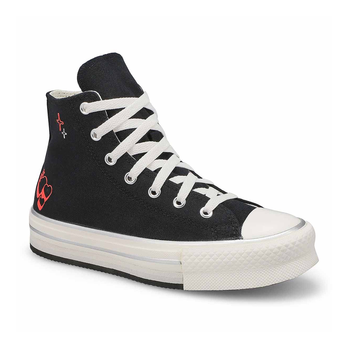 Converse, Basket à tige haute CHUCK TAYLOR ALL STAR EVA LIFT BEMY2K, filles