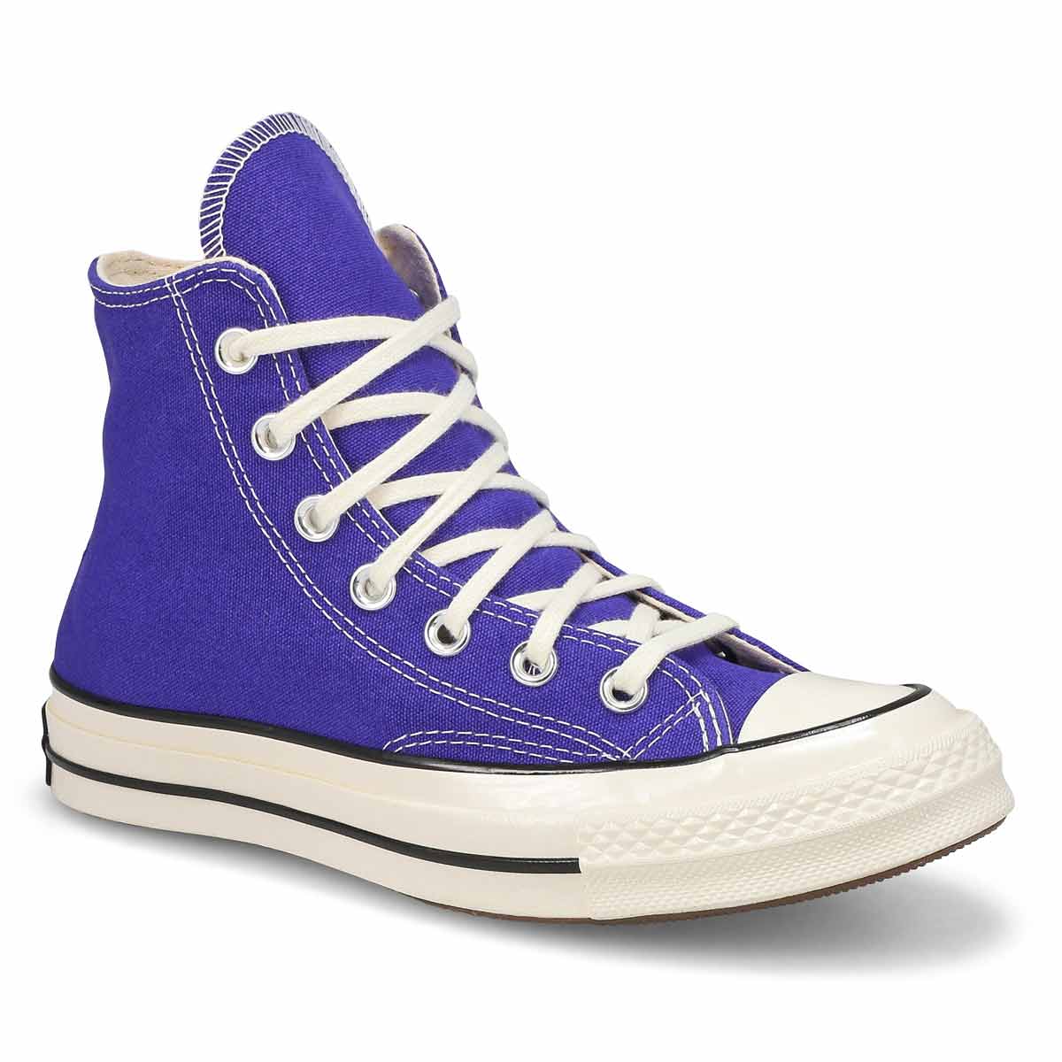 Converse, Baskets hautes CHUCK 70 CANVAS, indigo nocturne aigrette noir, femmes