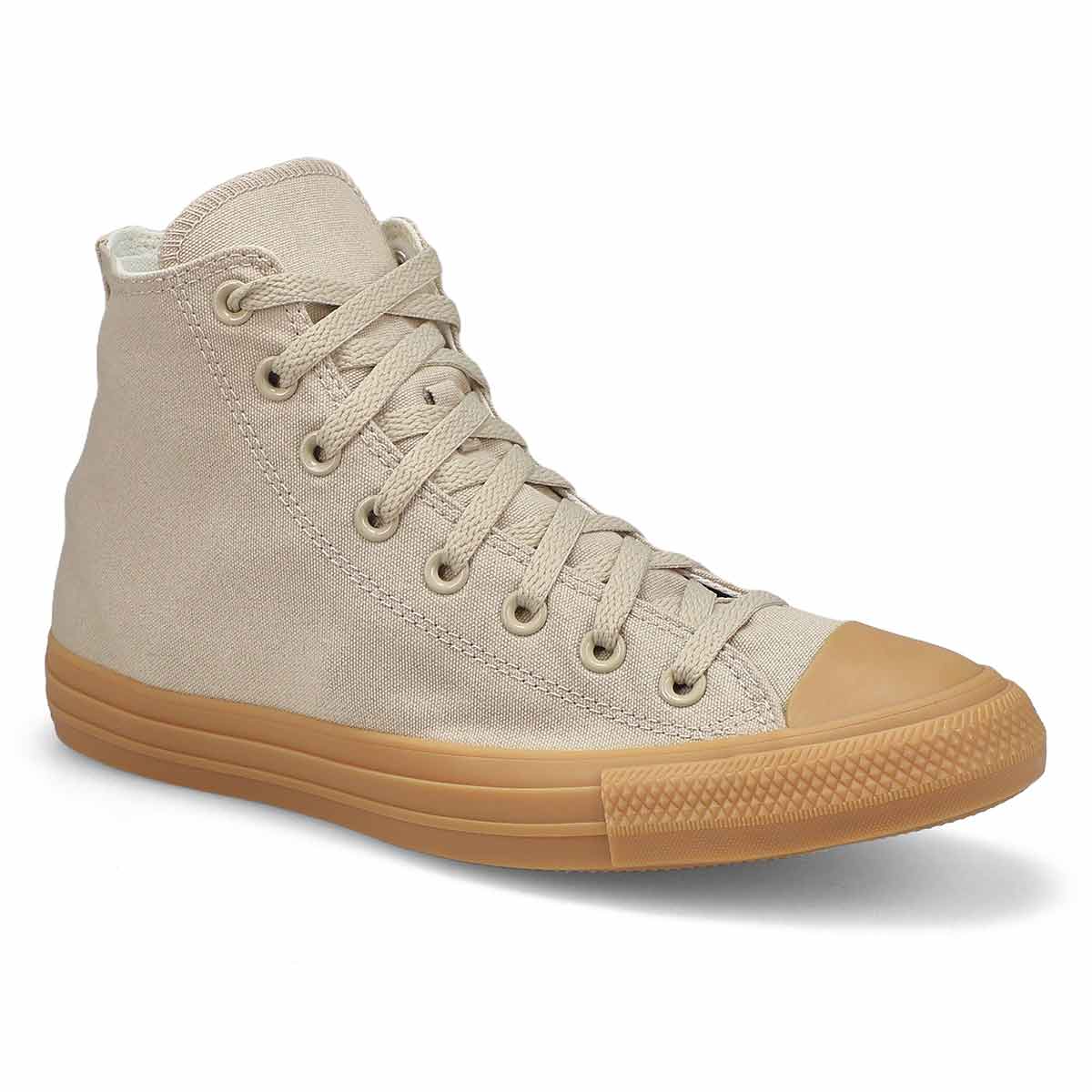 Converse, Converse, Men's Chuck Taylor All Star Out On The Terrace Hi Top Sneaker - Beach Stone Vintage White Gum