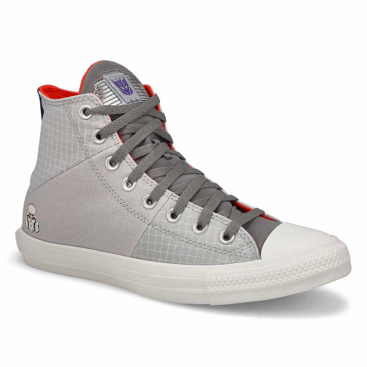 Converse, Baskets hautes CHUCK TAYLOR ALL STAR MEGATRON, noir gris violet, hommes