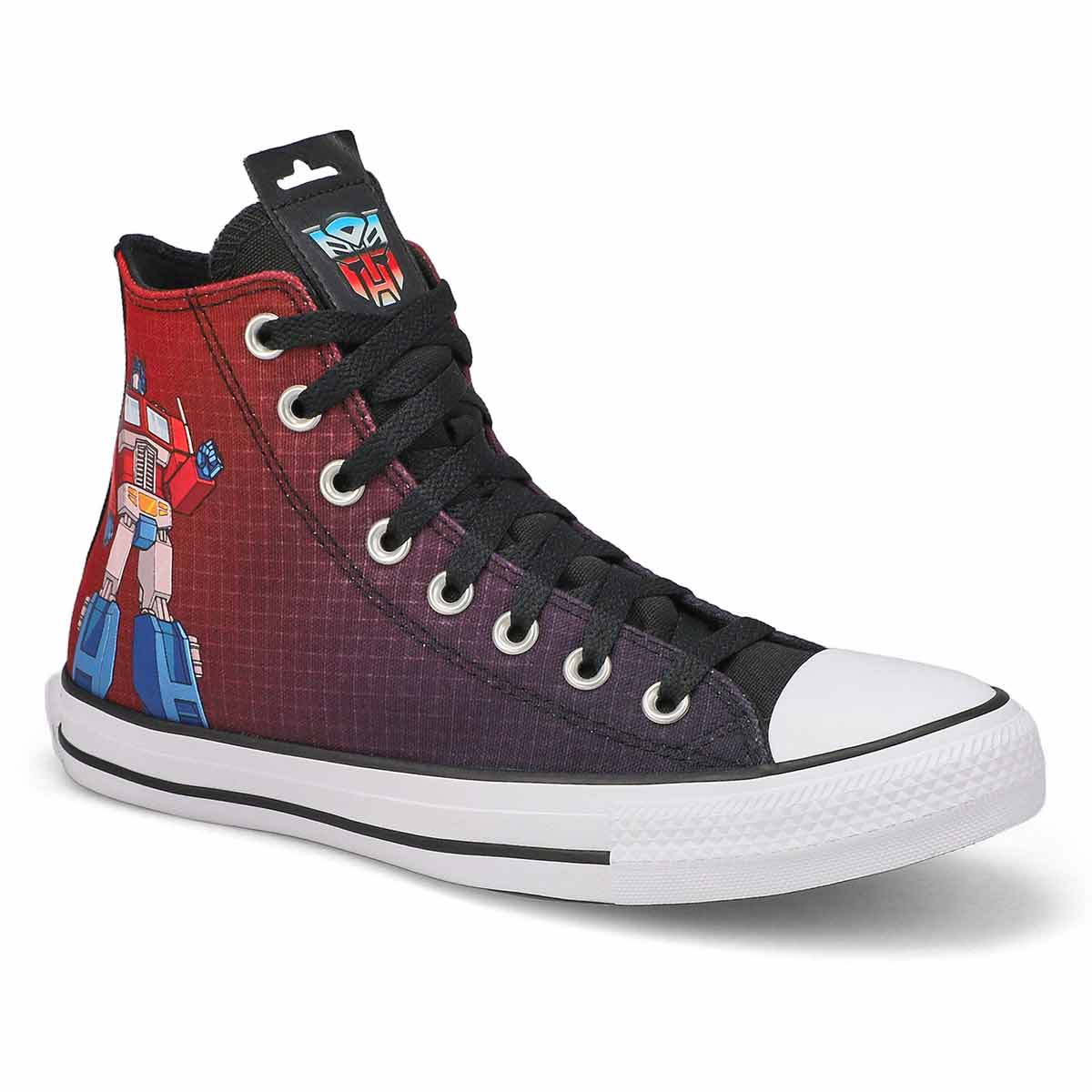 Converse, Baskets hautes CHUCK TAYLOR ALL STAR OPTIMUS PRIME, noir rêve fiévreux blanc, femmes