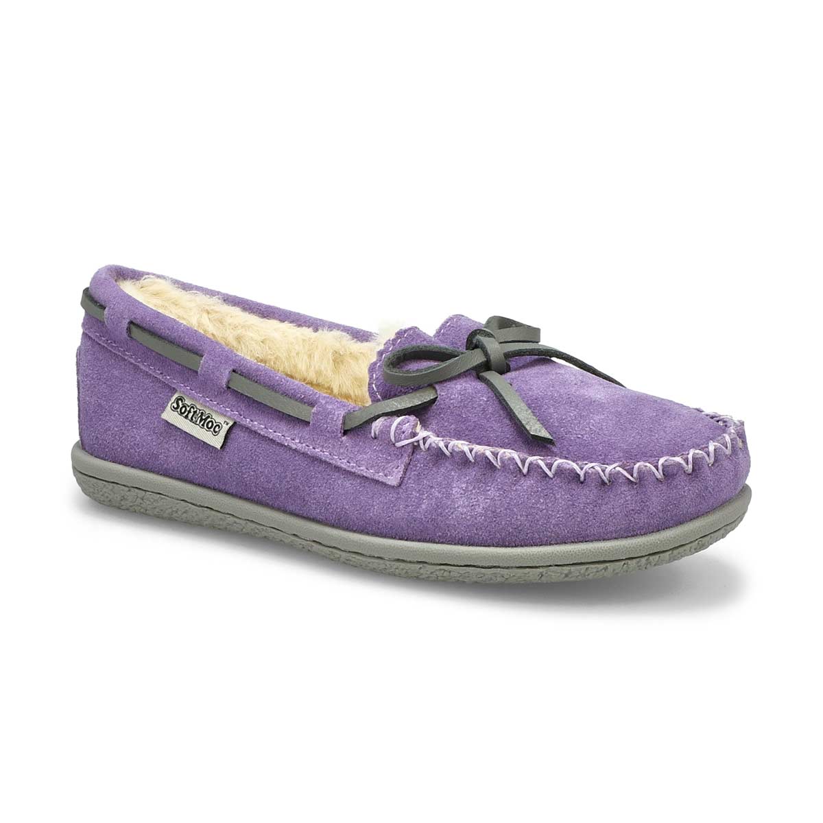 SoftMoc, Girls' Bali Jr Ballerina SoftMocs - Lavender