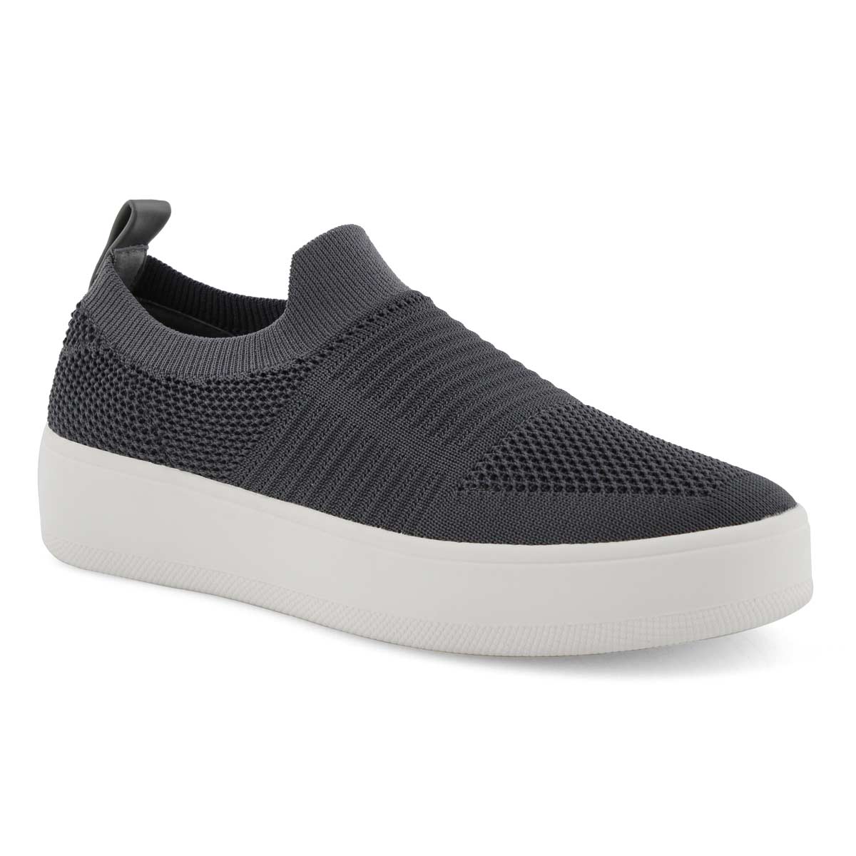 steve madden grey slip ons