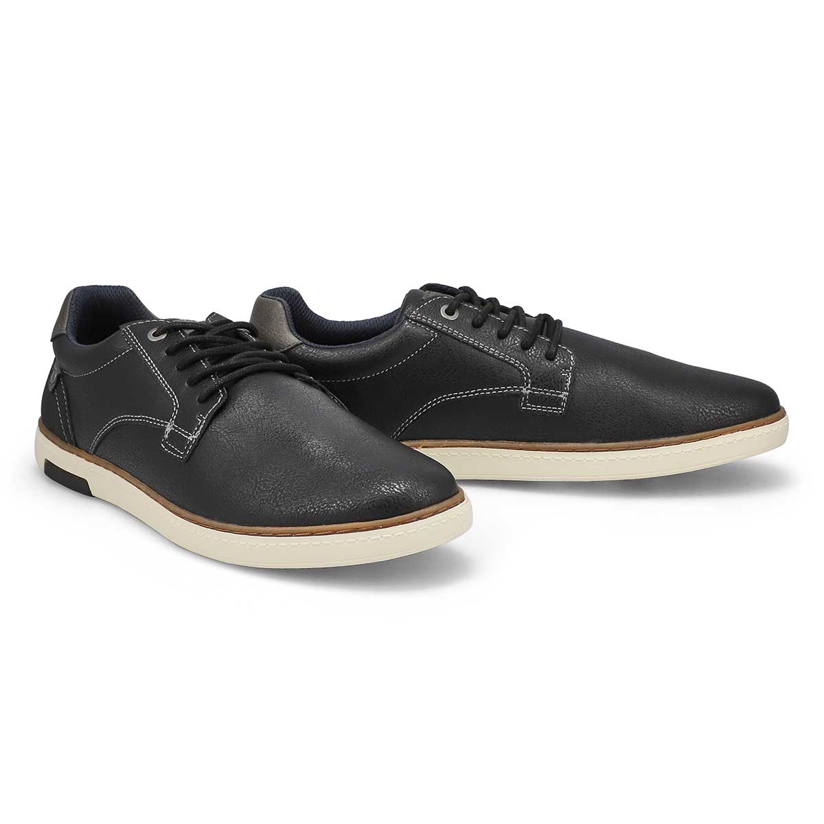 Mens Bjorn Lace Up Casual Oxford - Black