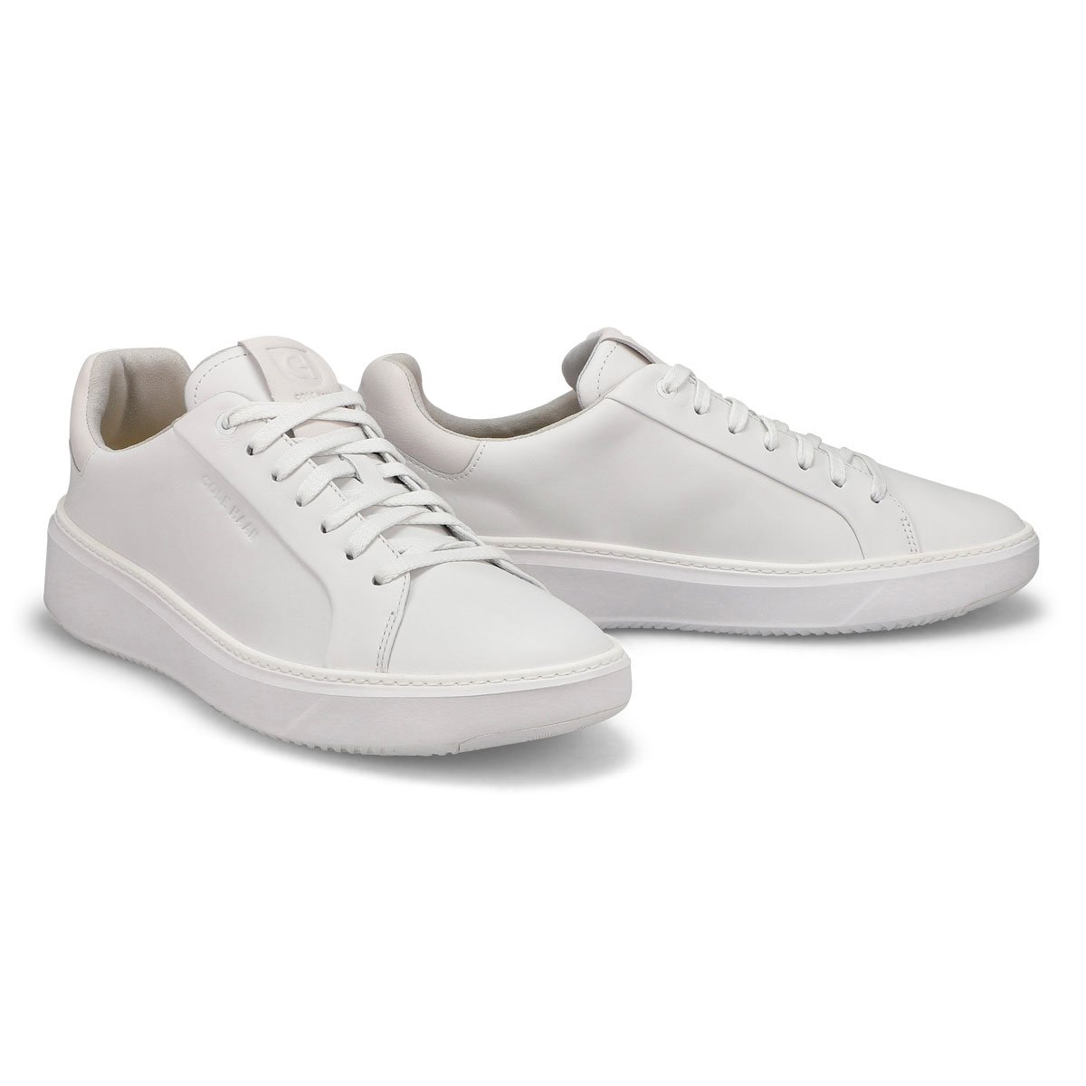 Mens Grandpro Topspin Casual Sneaker - White