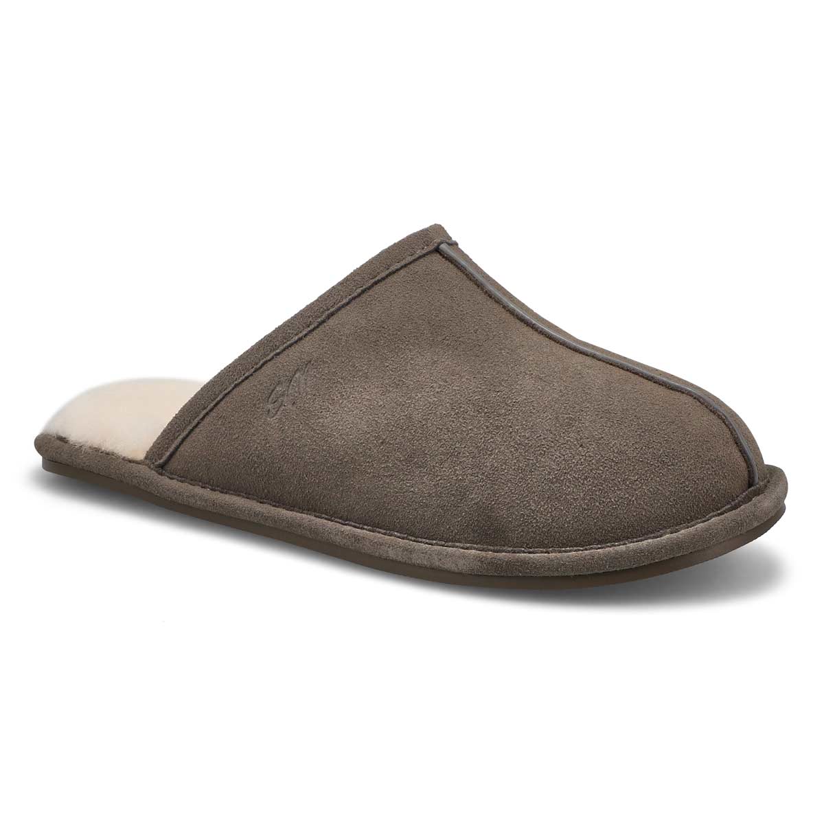 SoftMoc, Men's Cadel 2 Open Back Slipper - Charcoal