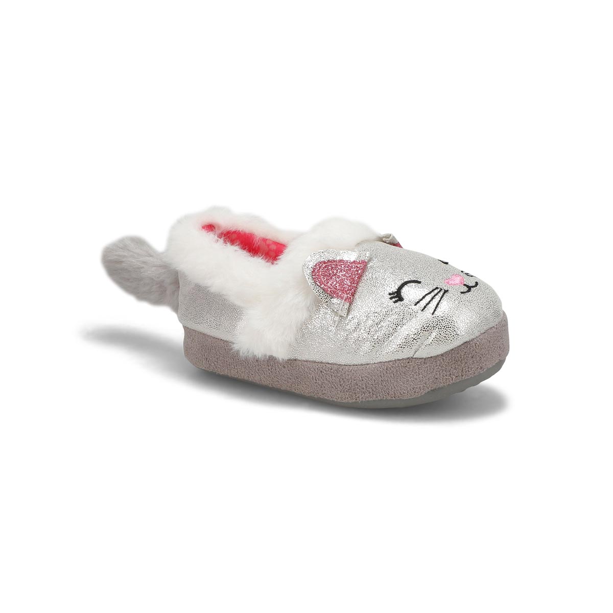 SoftMoc, Infants' G Cat-TD Slipper - Silver