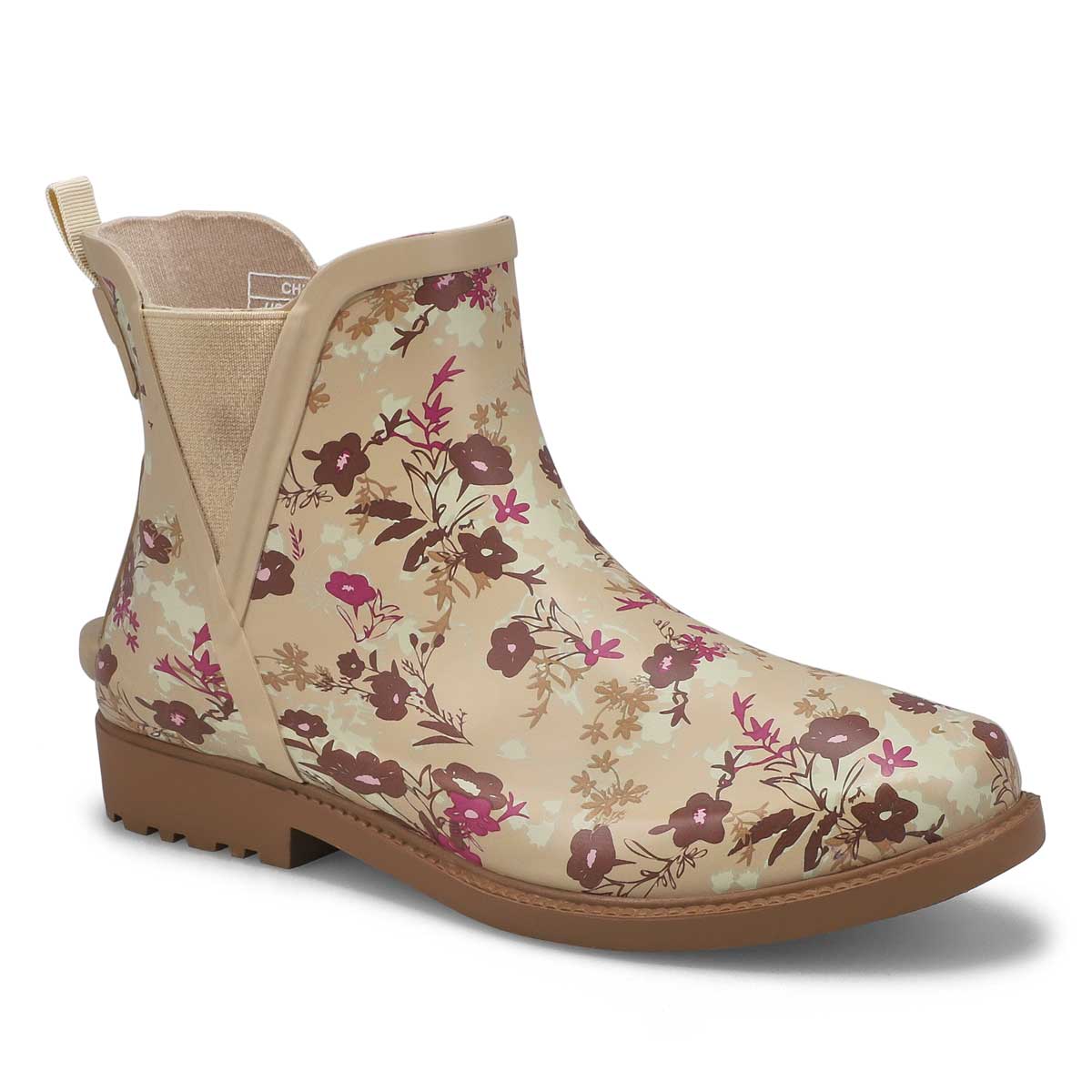 Kamik, Women's Chloe Lo Waterproof Chelsea Rain Boot - Flower