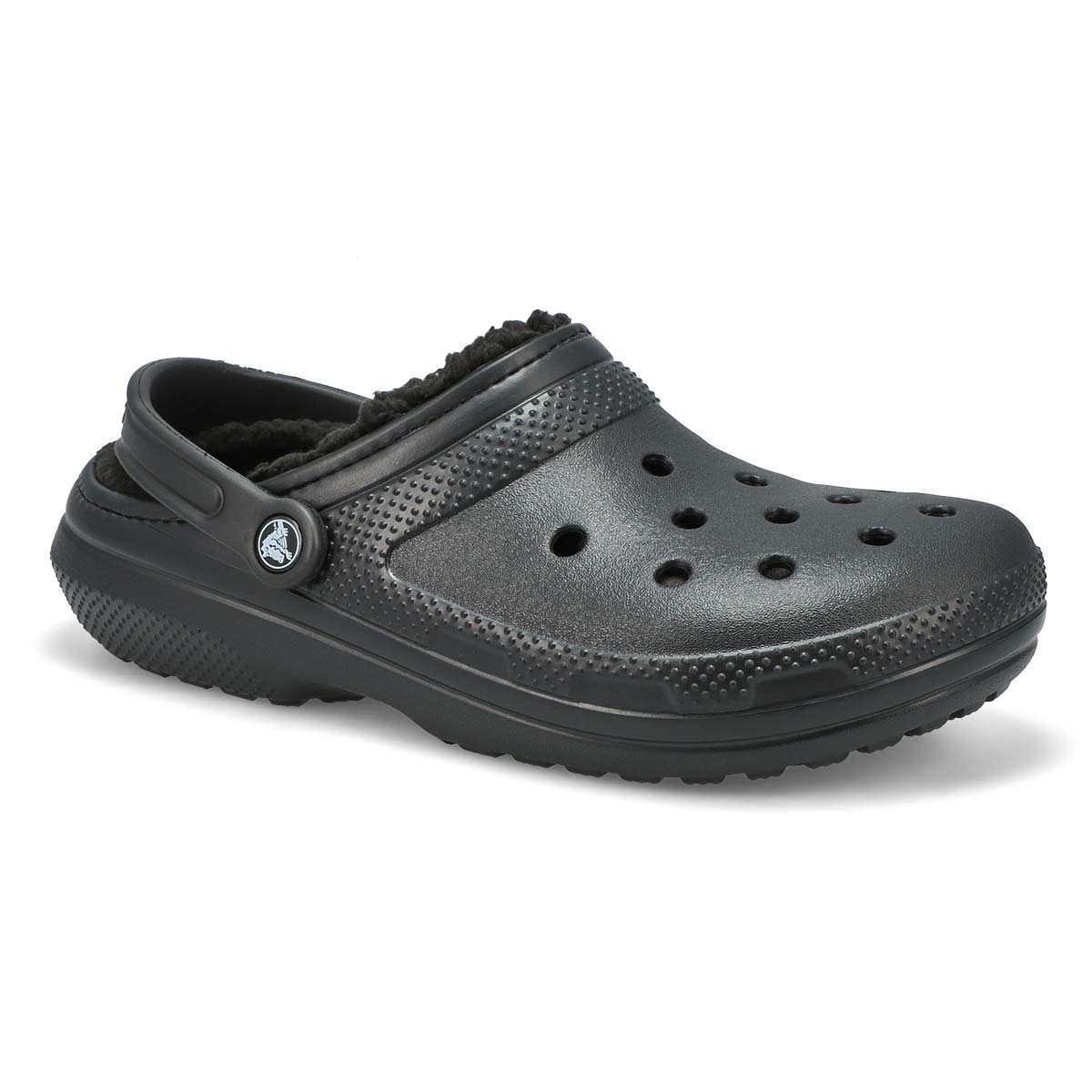 white lined crocs size 9