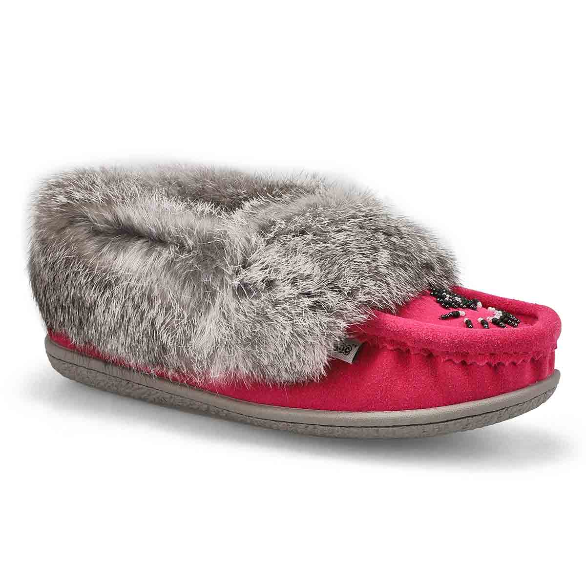 SoftMoc, SoftMoc, SoftMocs avec fourrure de lapin CUTE 5, fuchsia, femmes