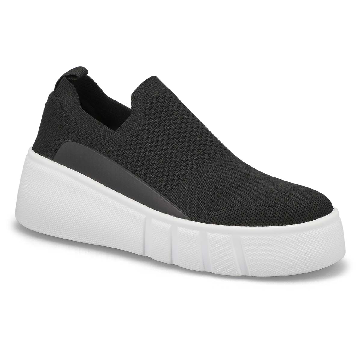 SoftMoc, Women's Daley Platform Fashion Sneaker - Black White