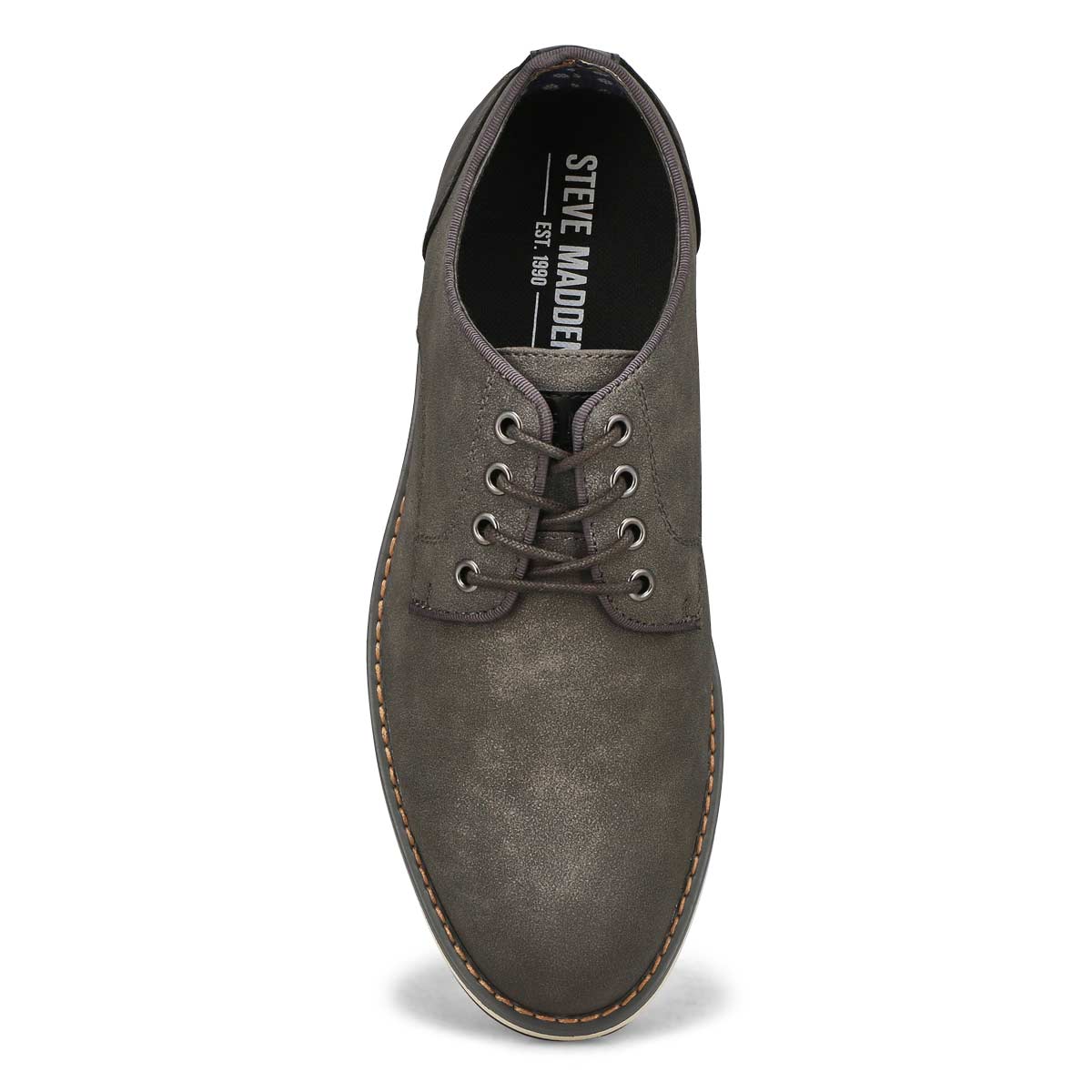 Mens Devison Casual Lace Up Oxford - Grey