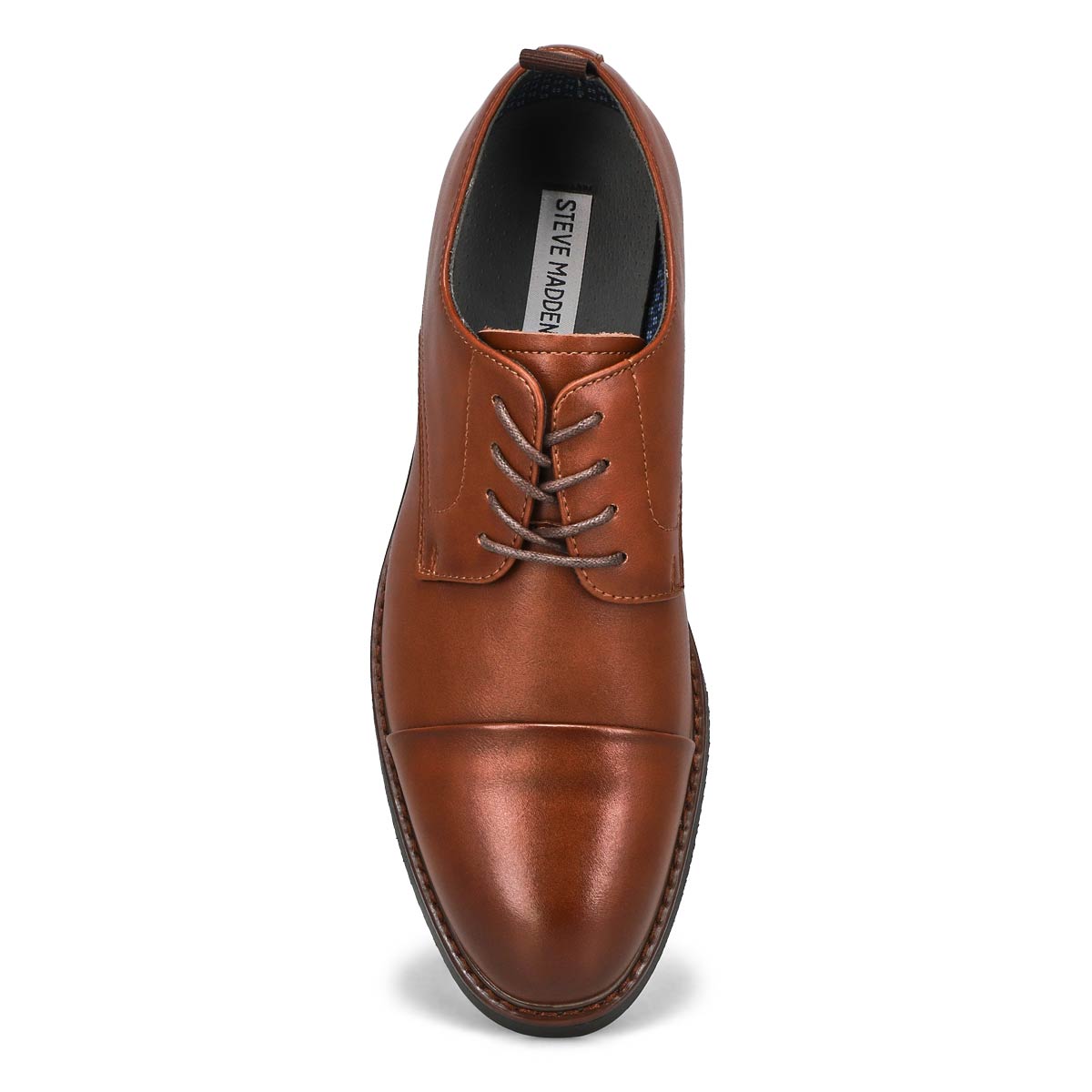 Mens Evolute Leather Dress Oxford - Cognac