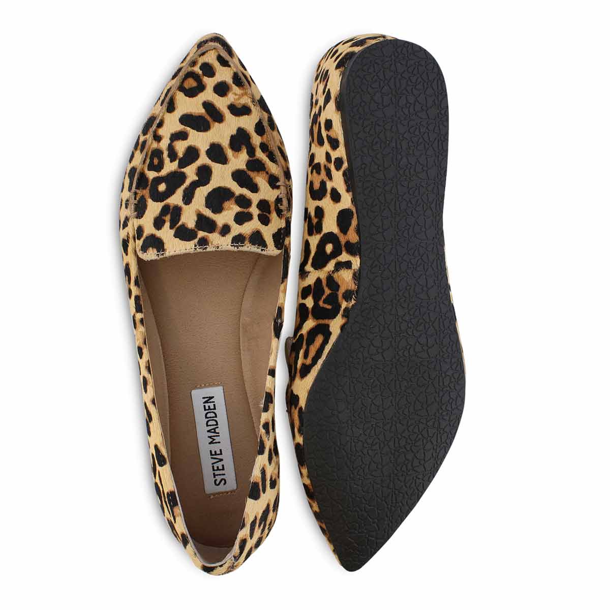 steve madden featherl leopard flats