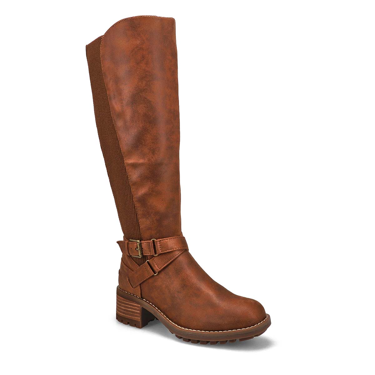 SoftMoc, Botte haute d'équitation FREYDIS, cognac, femmes